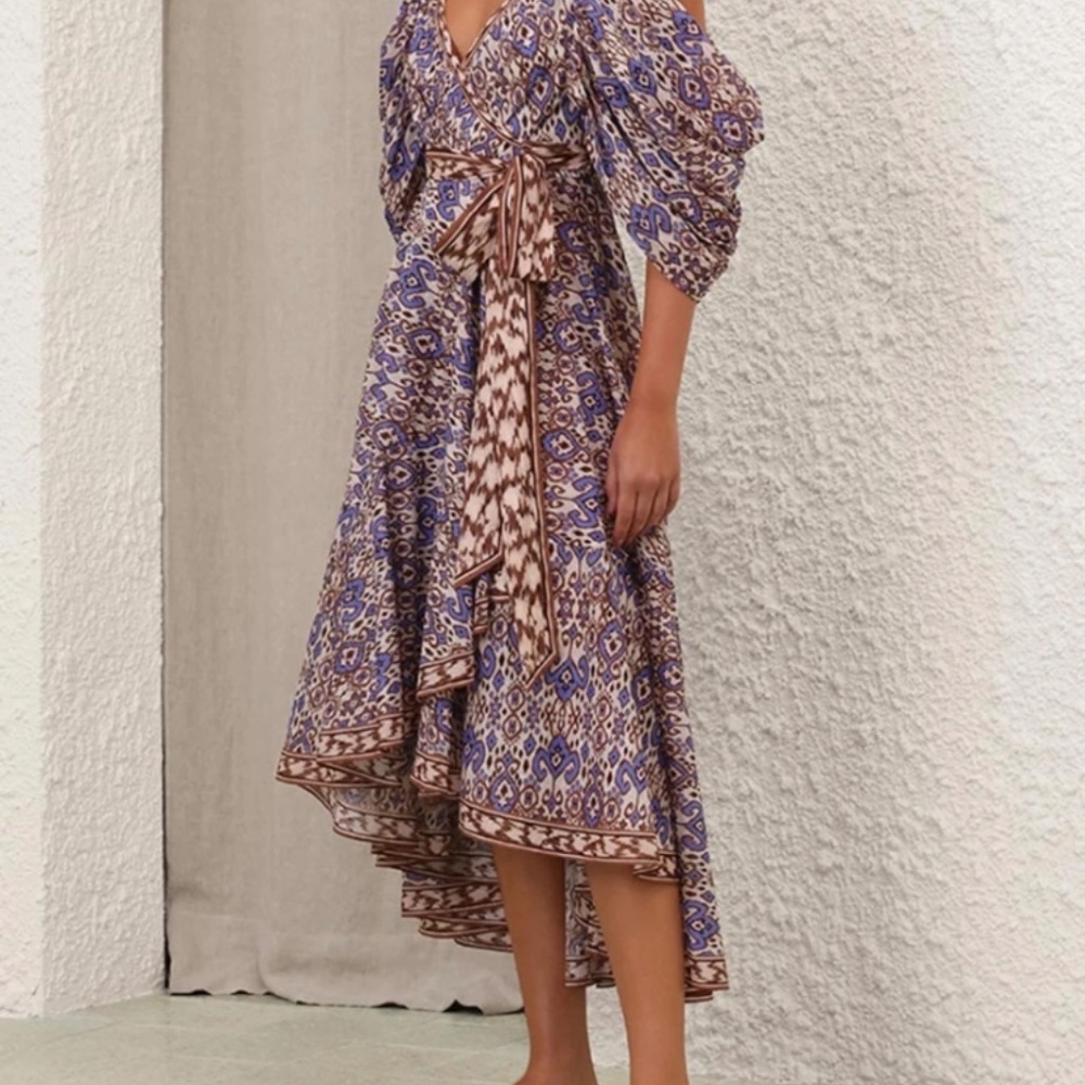NWOT Zimmerman Wylie Wrap Dress Size 3 (US M)